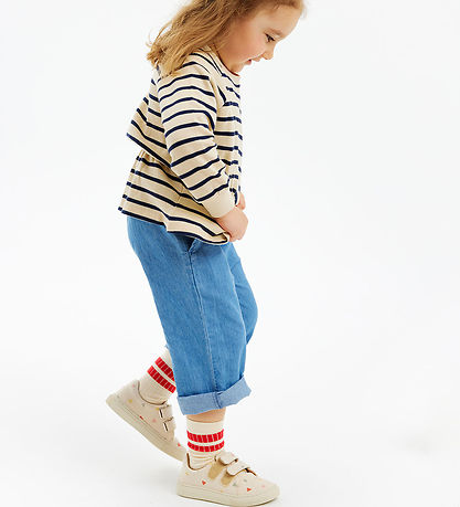 The New Siblings Byxor - TnstNala Loose - Light Blue Denim