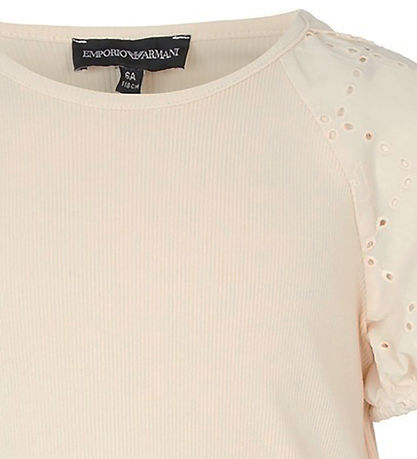 Emporio Armani T-shirt - Rib - Sandshell