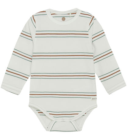 En Fant Samfella L/æ - Stripe - Jadeite