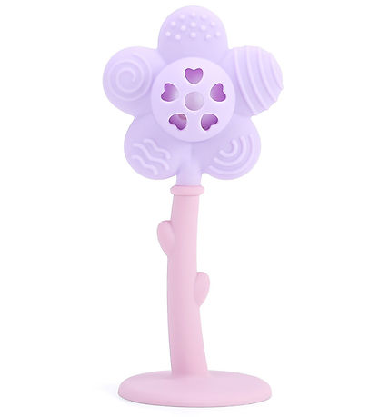 Tiny Tot Bitring - Flower - Liten/Rosa