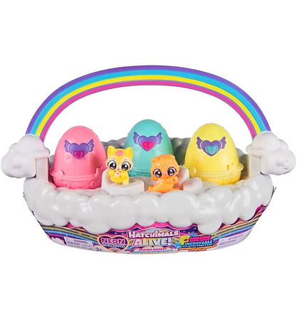 Hatchimals Toys - Alive Neon Rainbow Basketball