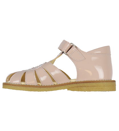 Angulus Sandals - Rosebud w. Glitter