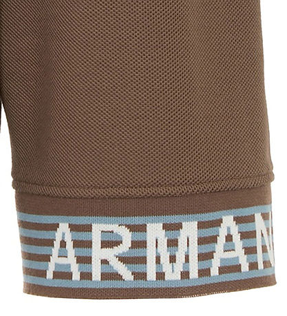 Emporio Armani Shorts - Piké - Chocolate Chip