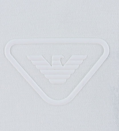 Emporio Armani Stuttermabolur - Off White M. Lógó