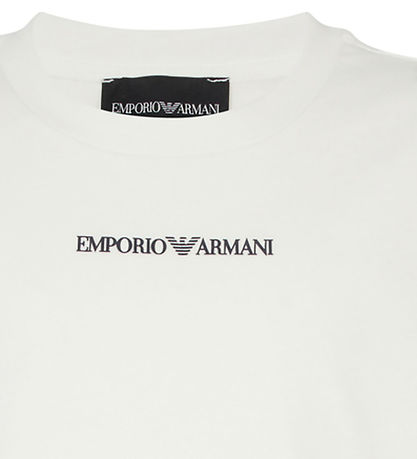 Emporio Armani Stuttermabolur - Off White