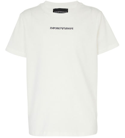 Emporio Armani Stuttermabolur - Off White