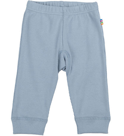 Joha Leggings - Rib - Rykugt Blár