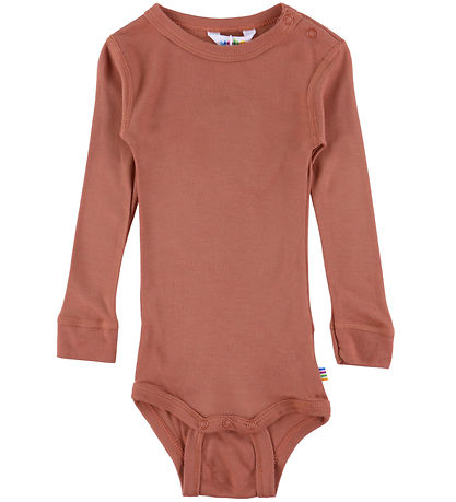 Joha Bodysuit l/s - Viscose/Bamboo - Chestnut
