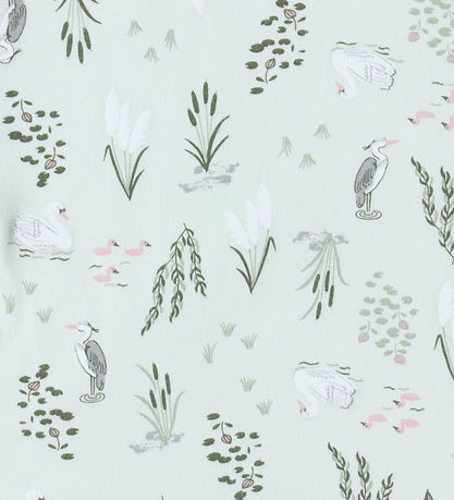 Joha Pyjama Set - Bamboo - Mint w. Swan
