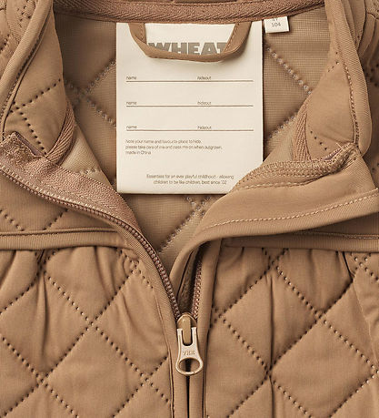 Wheat Thermo Jacket - Thilde - Hazel
