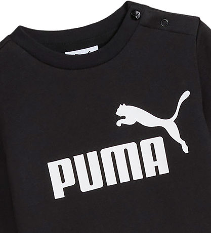 Puma Sweat Set - Minicats Ace Crew - Black