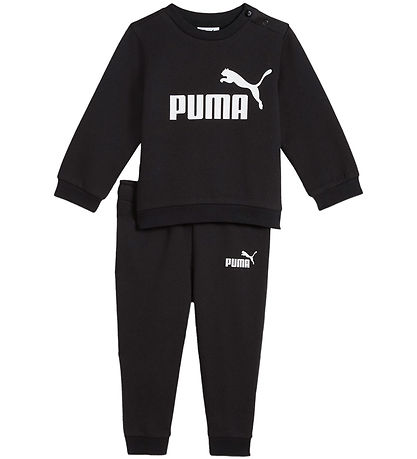 Puma Sweat Set - Minicats Ace Crew - Black