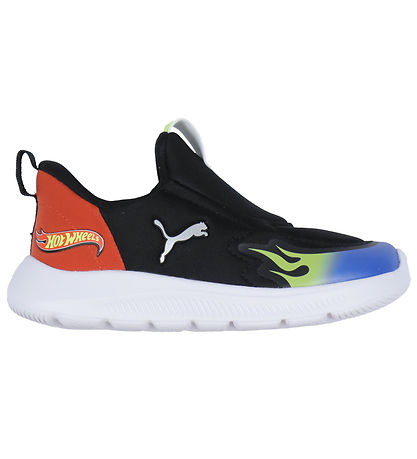 Puma x Hot Wheels Shoes - Fun Racer 2 SLIPTECH Inf - Black/Lemon