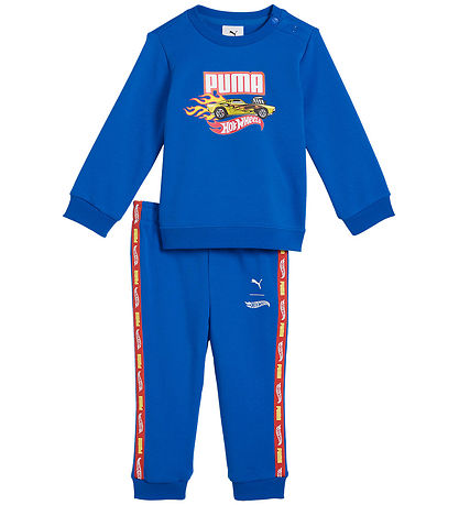 Puma x Hot Wheels Sweat Set - Team Royal w. Print