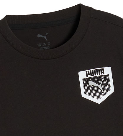 Puma Stuttermabolur - Active Sports - Svart
