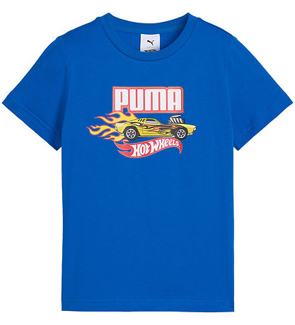 Puma x Hot Wheels T-shirt - Team Royal w. Print