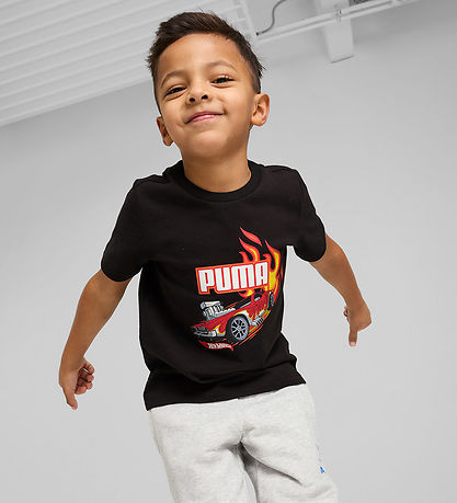 Puma x Hot Wheels Stuttermabolur - Svart