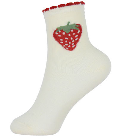 Flöss Socken - 2er-Pack - Strawberry