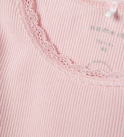 Name It Blouse - Rib - Noos - NmfKab - Parfait Pink