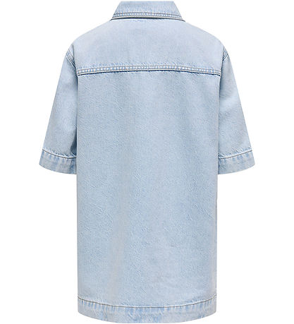 Kids Only Denim Kleid - KogSophie - Light Blue Denim
