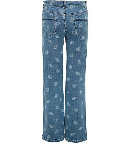 Kids Only Jeans - KogJuicy - Medium+ Blue Denim/Lips