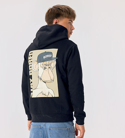 LMTD Kapuzenpullover - NlmSarif - Black