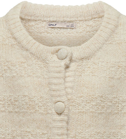 Kids Only Cardigan - Knitted - KogKlarisa - Birch/Melange