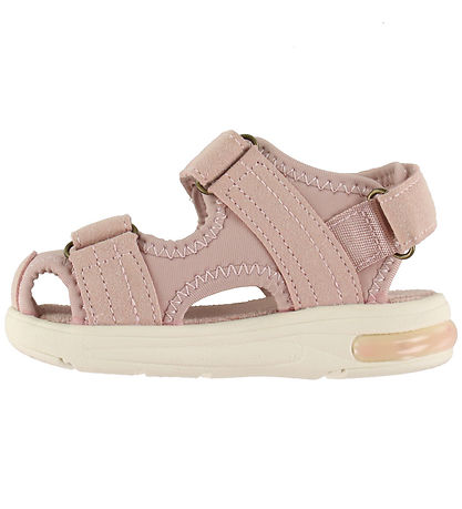 En Fant Sandalen m. Licht - Klittenband Gesloten teen - Sepia Ro