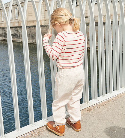 Copenhagen Colors Pusero - Neulottu - Cream/Dusty Rose/Barry Com