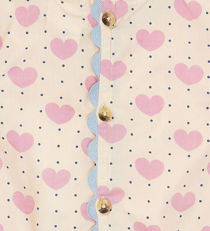 Copenhagen Colors Shorts Set - Heart/Dots - Heart AOP