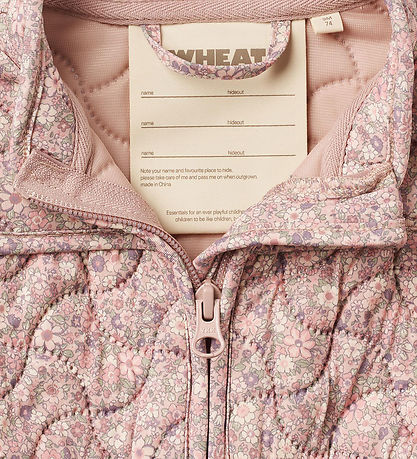 Wheat Thermo Jacket - Thilde - Powder Flower Meadow