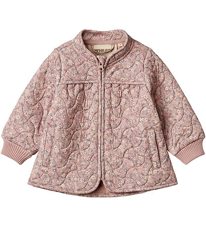 Wheat Thermo Jacket - Thilde - Powder Flower Meadow