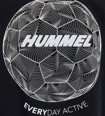 Hummel Stuttermabolur - HmlCasper - Svart