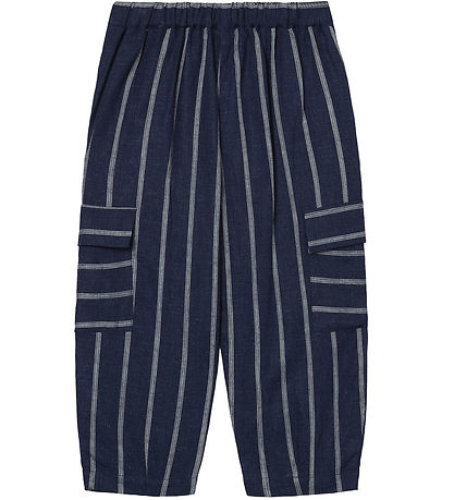 Fliink Trousers - Viruses - Insignia Blue/Sandshell