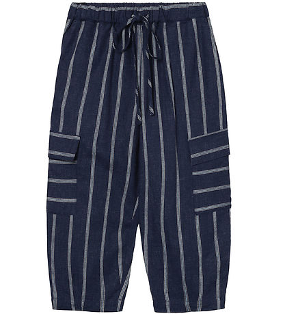 Fliink Trousers - Viruses - Insignia Blue/Sandshell