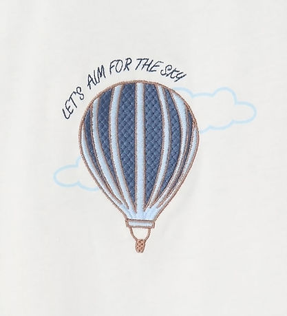 Fliink T-shirt - Balloon - Cloud Dancer