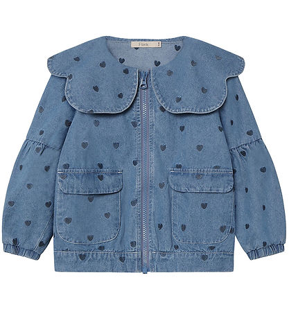 Fliink Denim Jacket - Donna - Bombs - Light Denim Blue