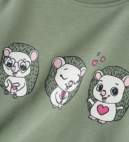 Name It Blouse - NmfVix - Lily Pad/Mouse