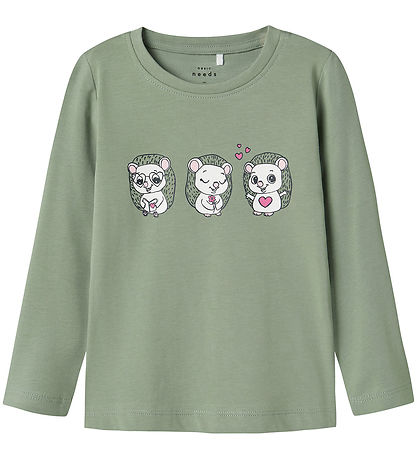 Name It Blouse - NmfVix - Lily Pad/Mouse