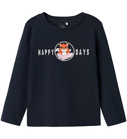 Name It Blouse - NmfVix - Dark Sapphire/Happy Days