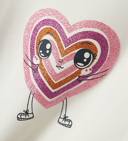 Name It Blouse - NmfVix - Jet Stream/Glitter Heart