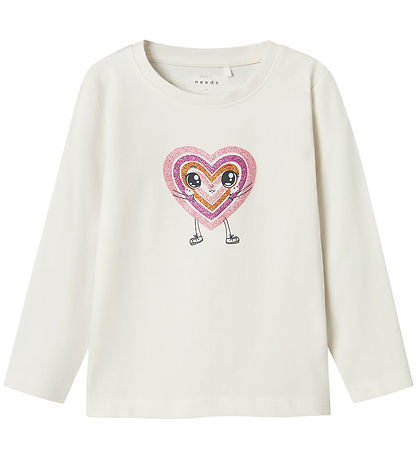 Name It Blouse - NmfVix - Jet Stream/Glitter Heart