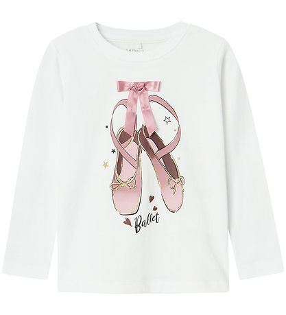 Blouse Name It - NmfRhéa - Bright White