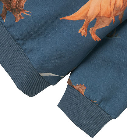 Name It Sweatshirt - NmmPnodino - Kroon Blue m. Dino