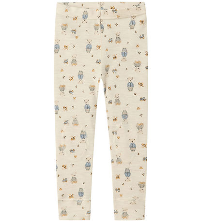 Name It Leggings - Wool - NmmWillos - Peyote Melange
