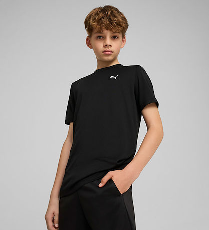 Puma Stuttermabolur - Tad Ás B - Svart