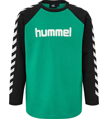 Hummel Blússa - hmlStrákar - Pepper Green
