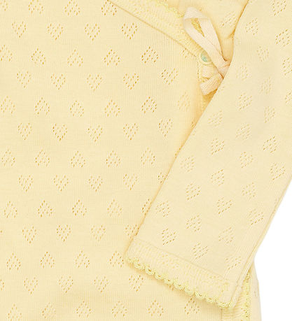 Copenhagen Colors Wrap samfella L/æ - Pale Yellow