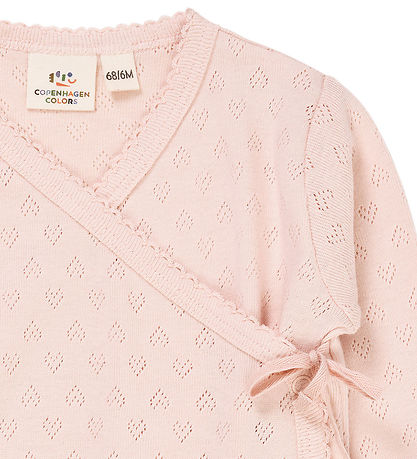 Copenhagen Colors Wrap samfella L/æ - Dusty Rose