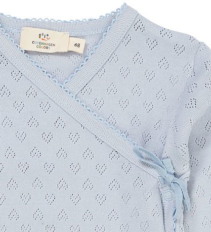 Copenhagen Colors Wrap samfella L/æ - Dusty Blue